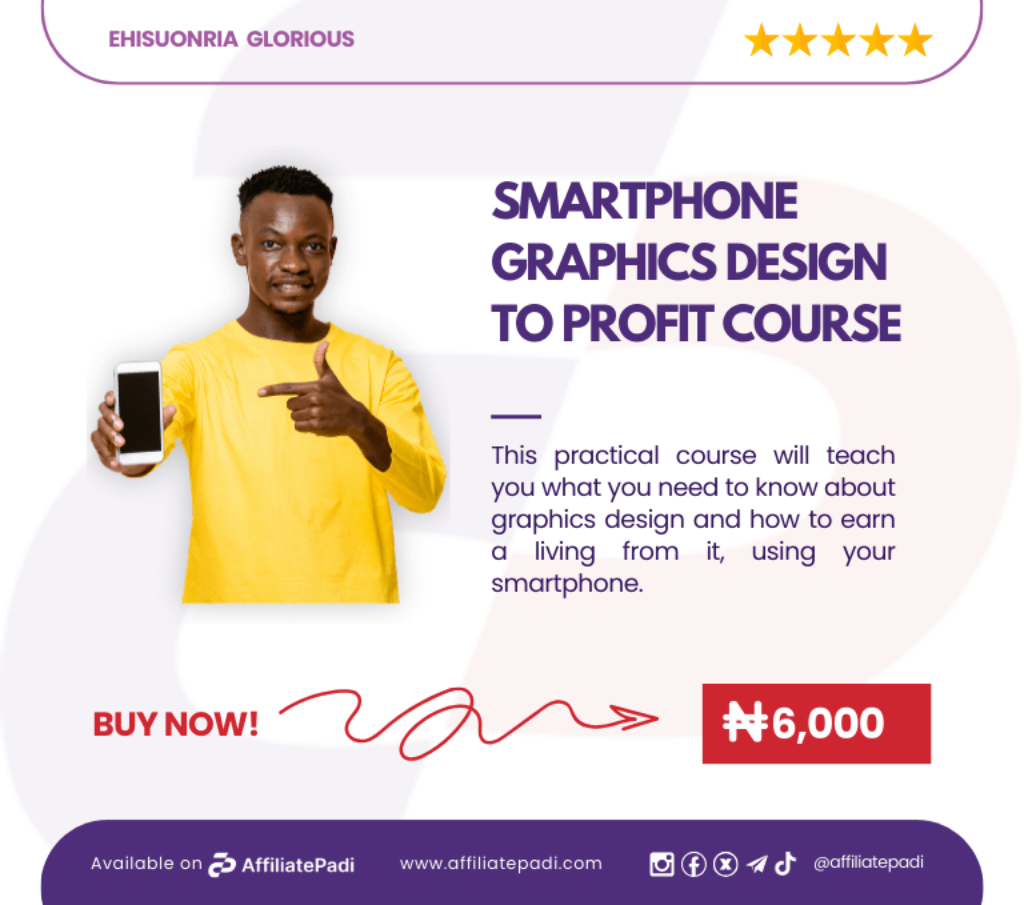 Smartphone Graphics Design to Profit Course